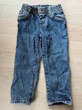 Straight leg jeans